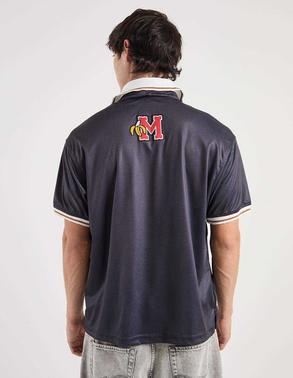 Playera univrs licencias cuello polo para hombre