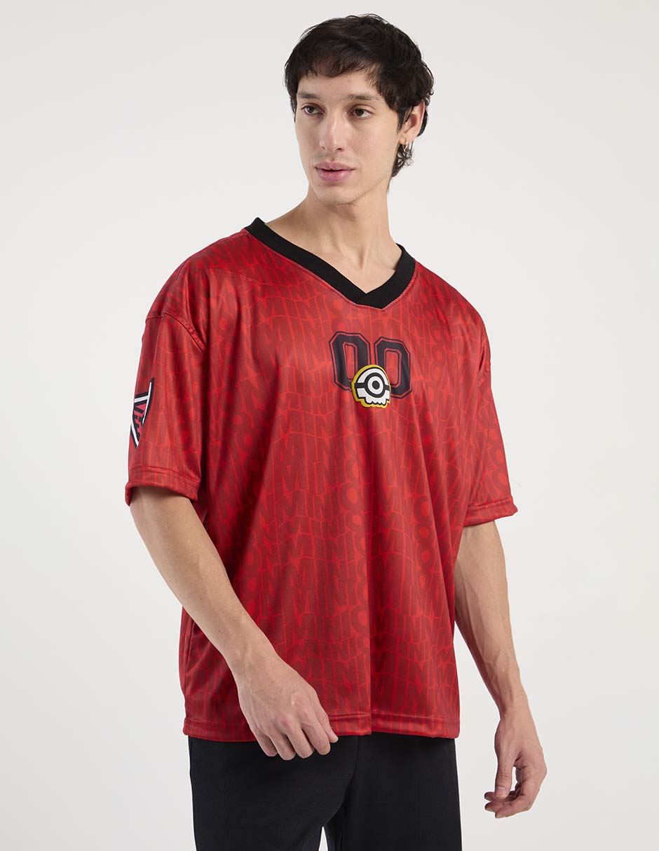 Playera cuello V para hombre 2