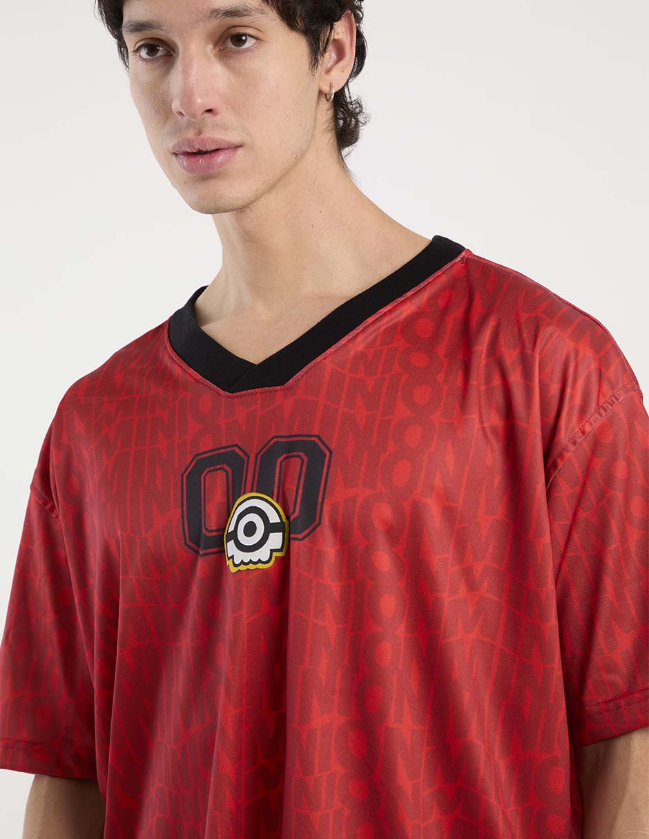 Playera cuello V para hombre 4