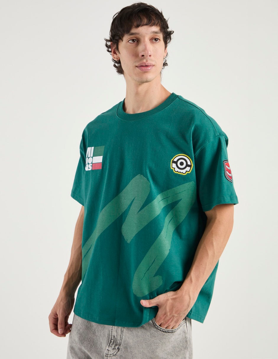 Playera univrs minions cuello redondo para hombre