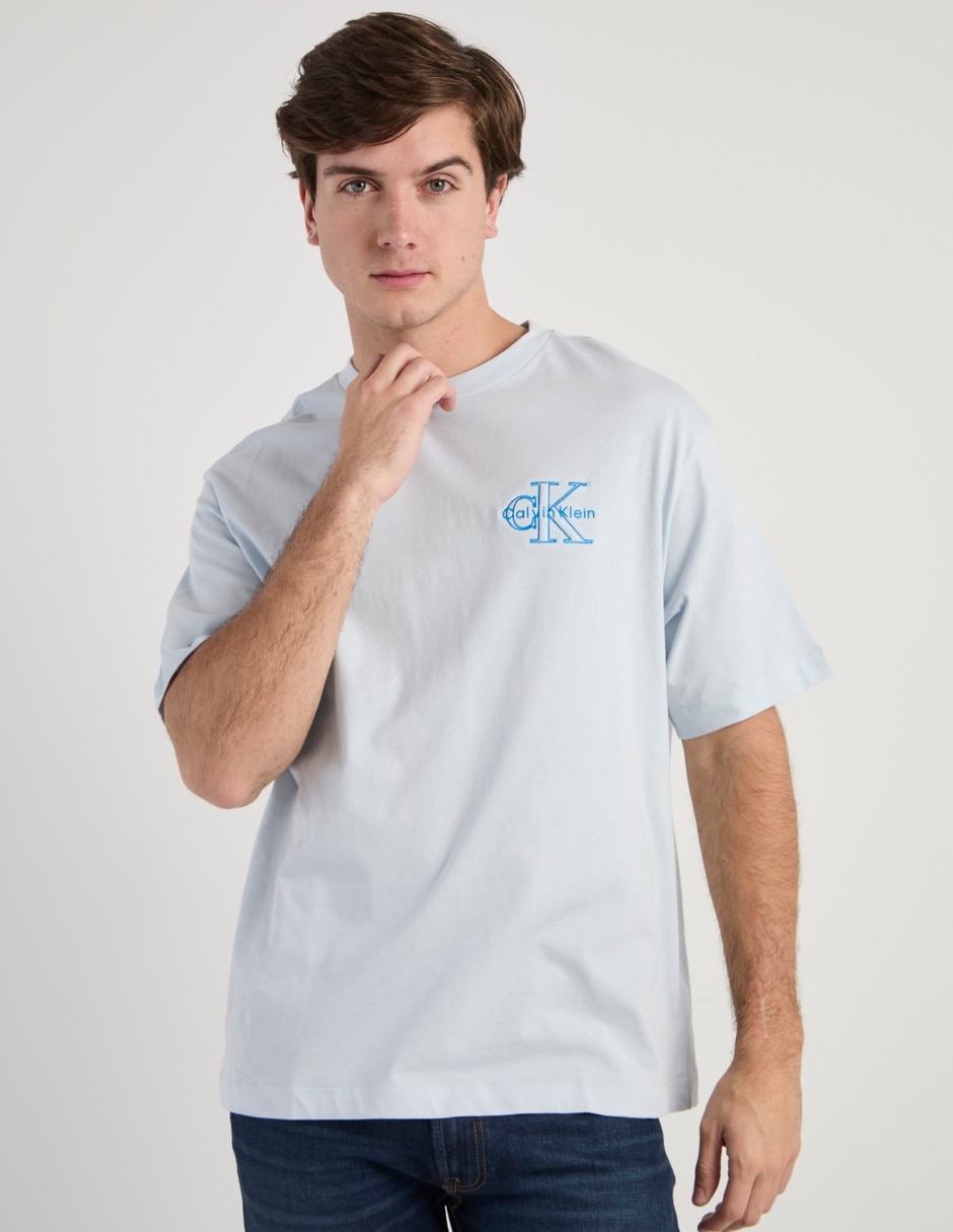 Playera cuello redondo para hombre 2