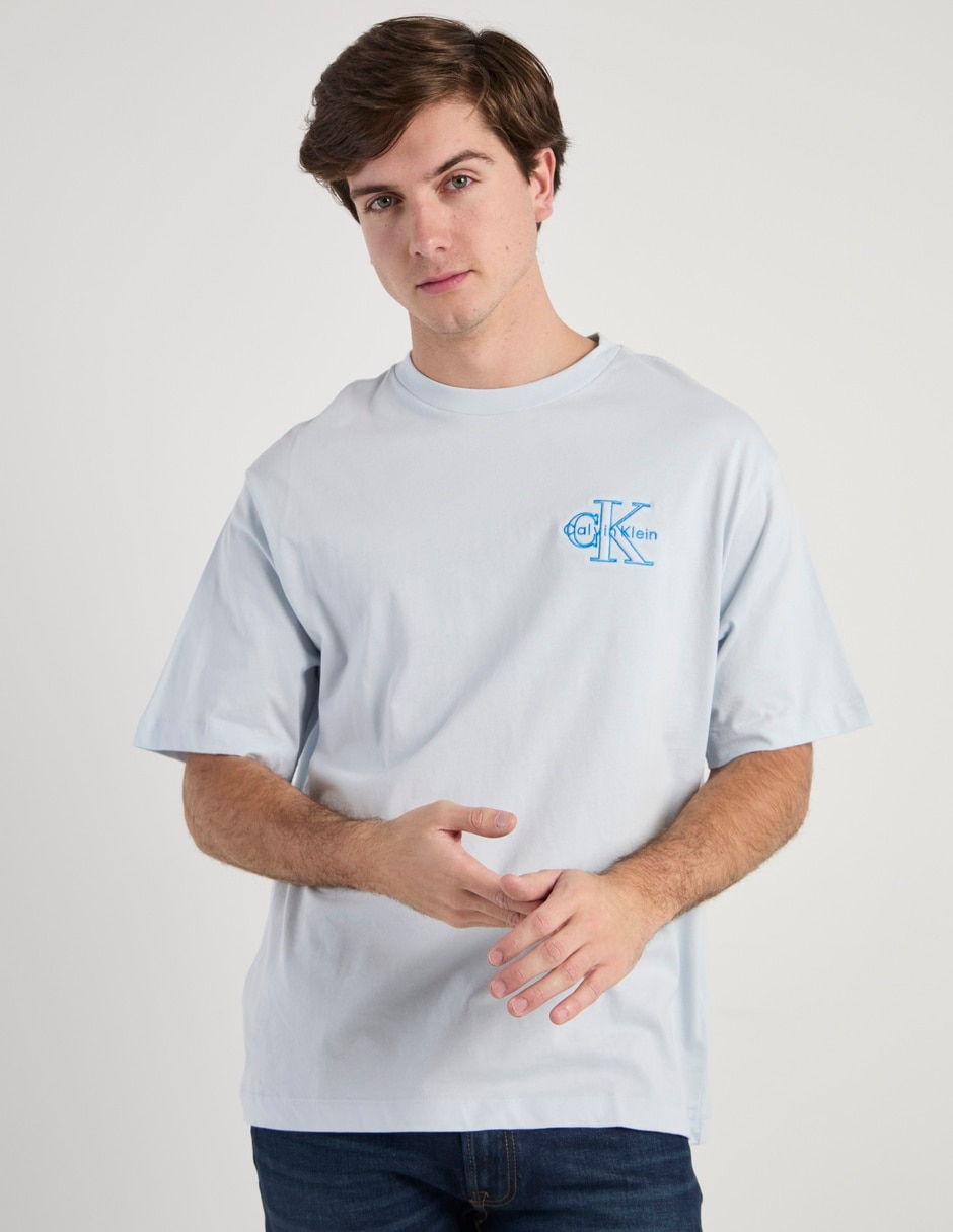Playera cuello redondo para hombre