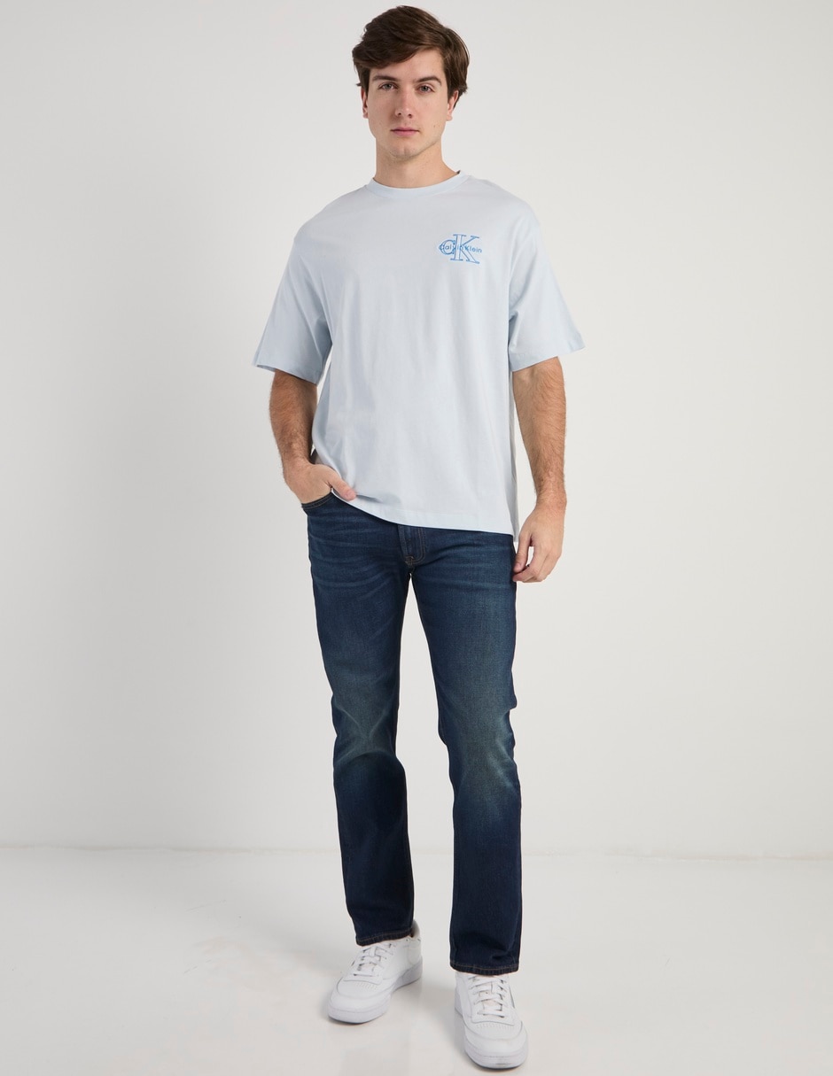 Playera cuello redondo para hombre