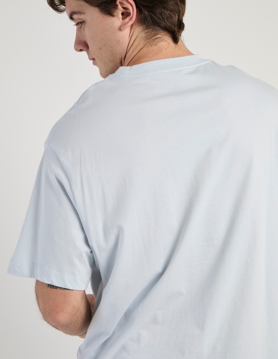 Playera cuello redondo para hombre