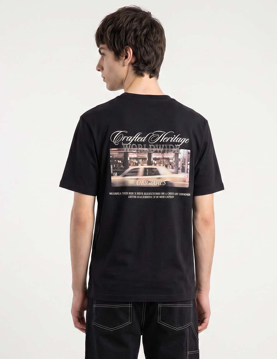 Playera jack & jones originals cuello redondo para hombre