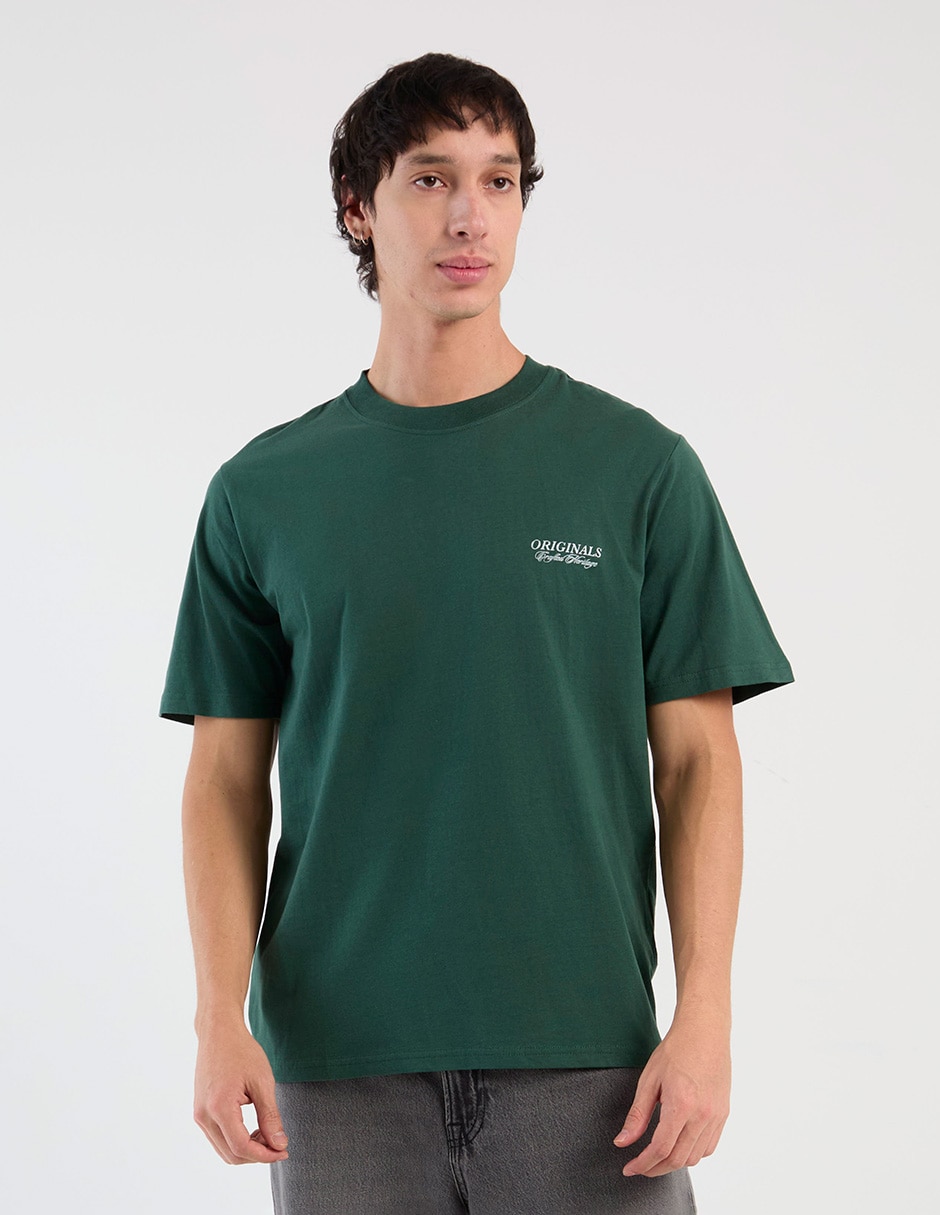 Playera cuello redondo para hombre 1