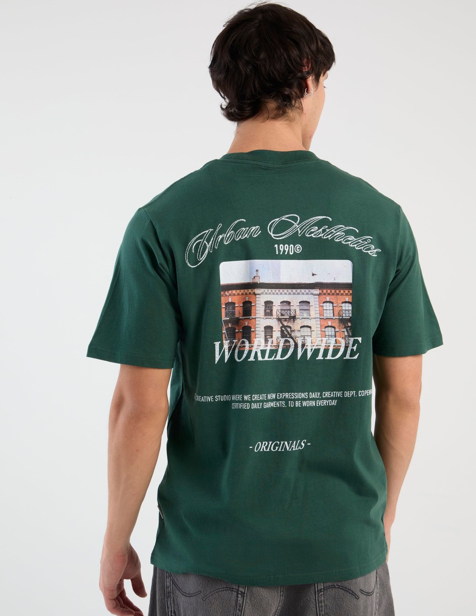 Playera cuello redondo para hombre 6