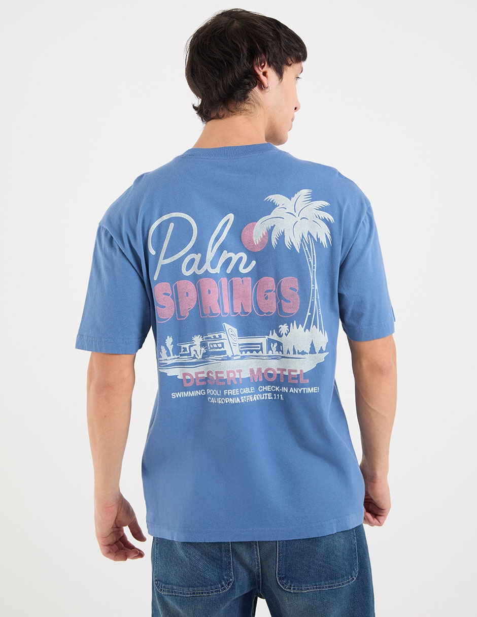 Playera manga corta para hombre