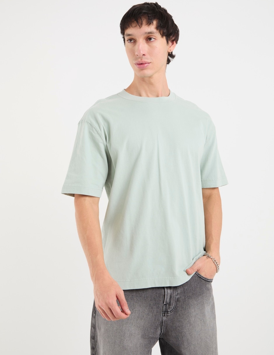 Playera cuello redondo para hombre 2