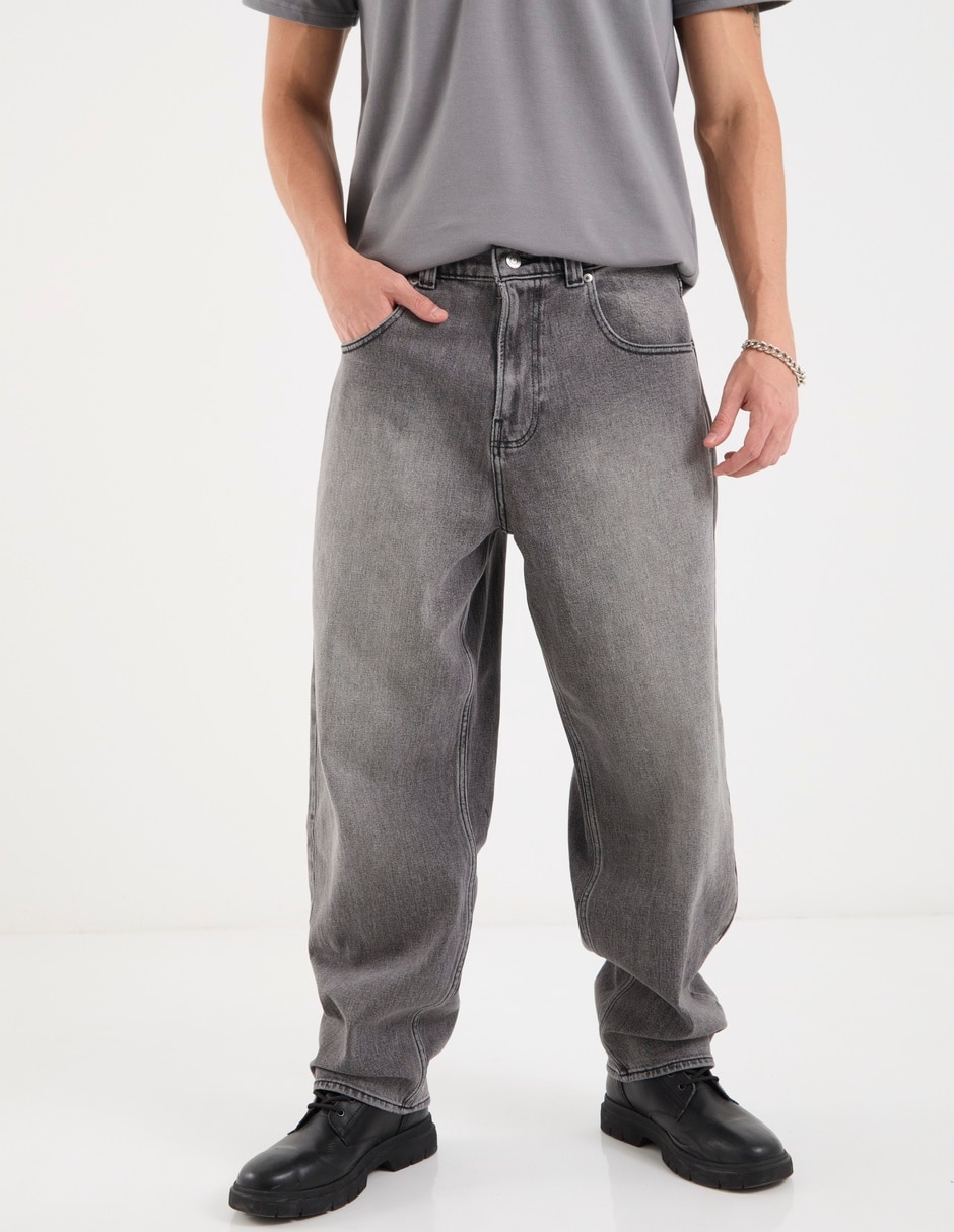 Jeans relaxed amplio para hombre