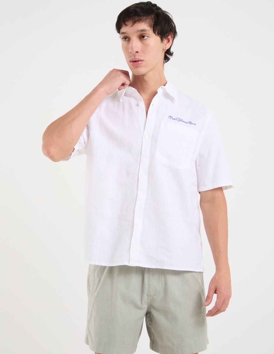 Camisa casual manga corta para hombre Camisa casual manga corta para hombre