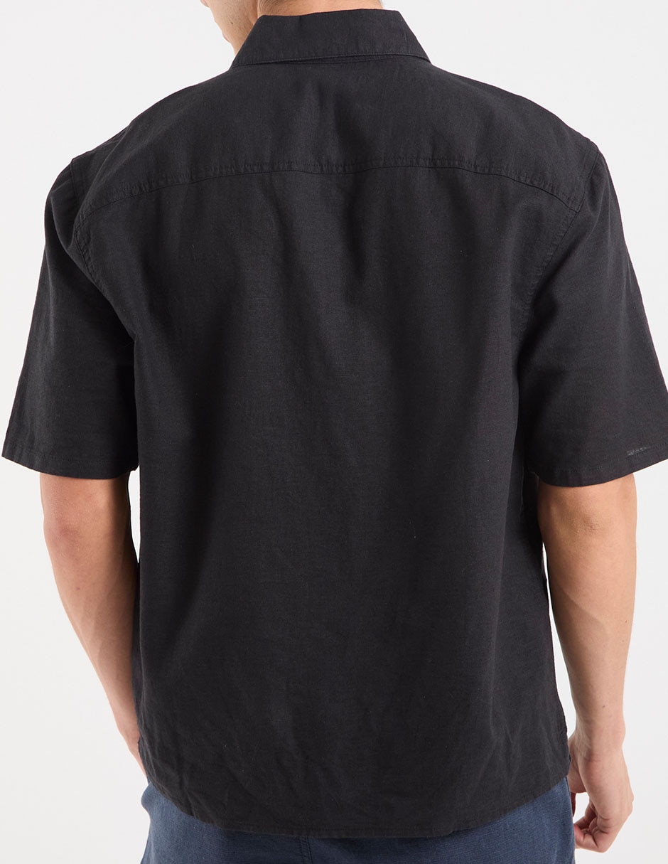 Camisa casual hollister manga corta para hombre