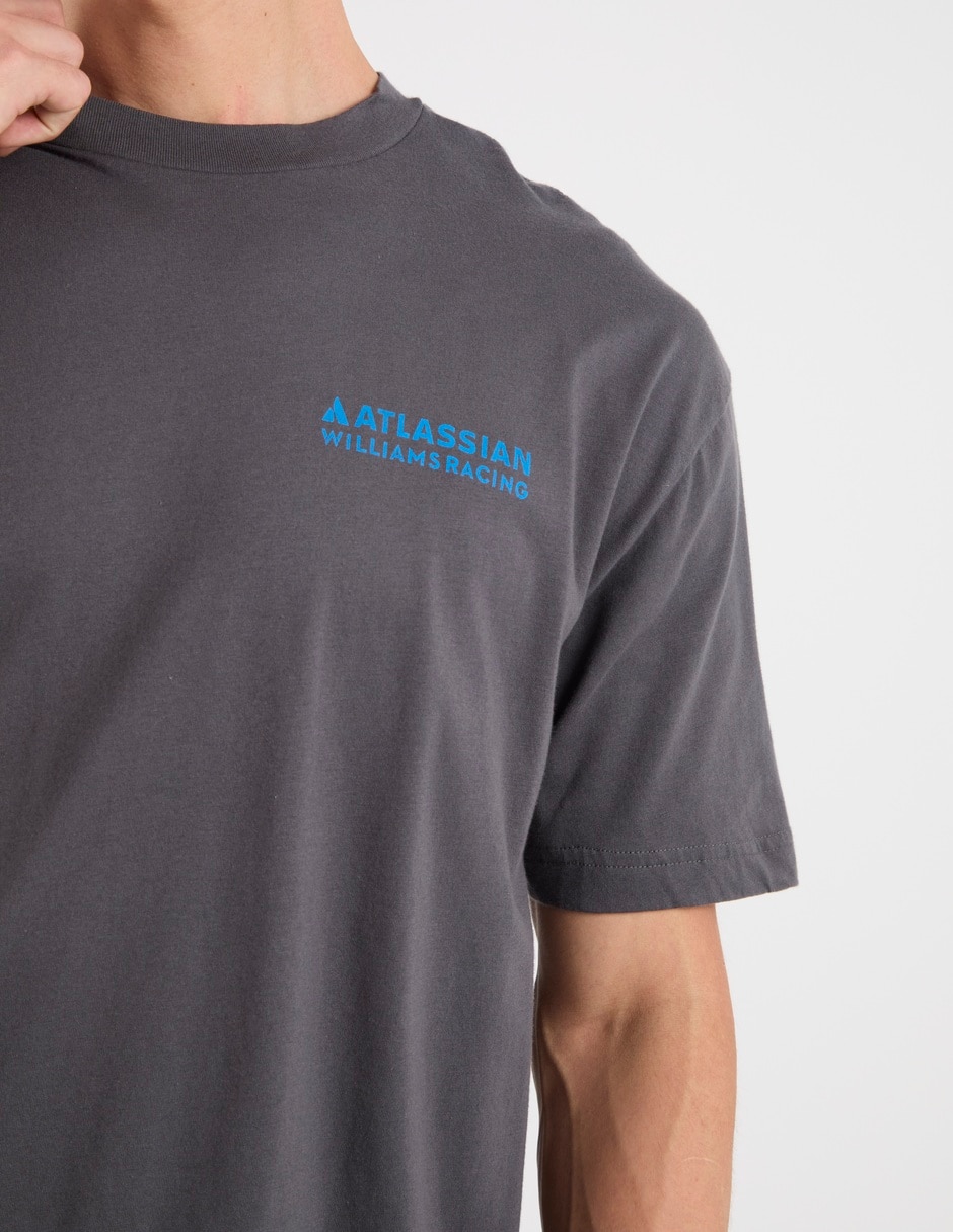 Playera f—rmula 1 atlassian williams racing cuello redondo para hombre 4