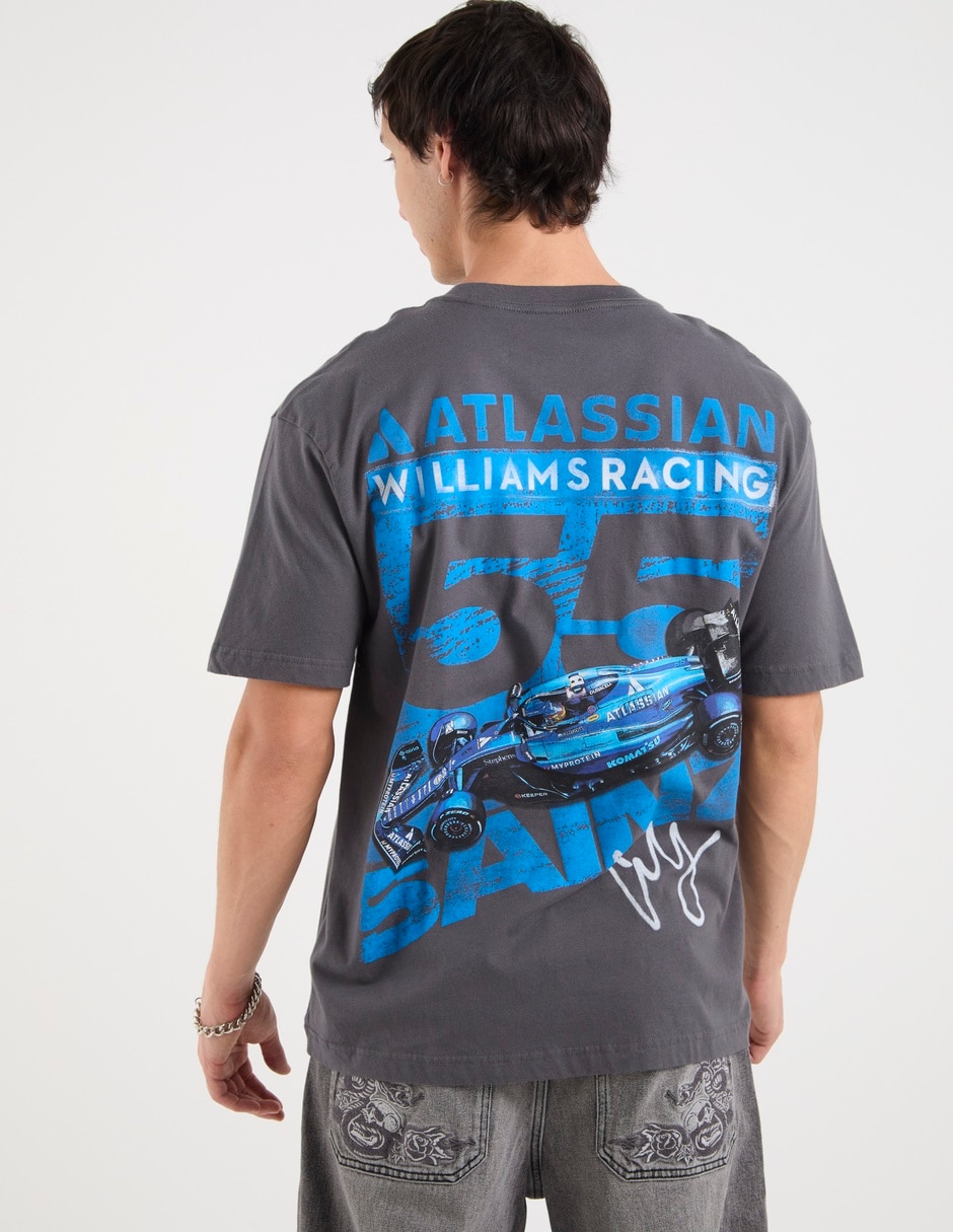 Playera f—rmula 1 atlassian williams racing cuello redondo para hombre 6