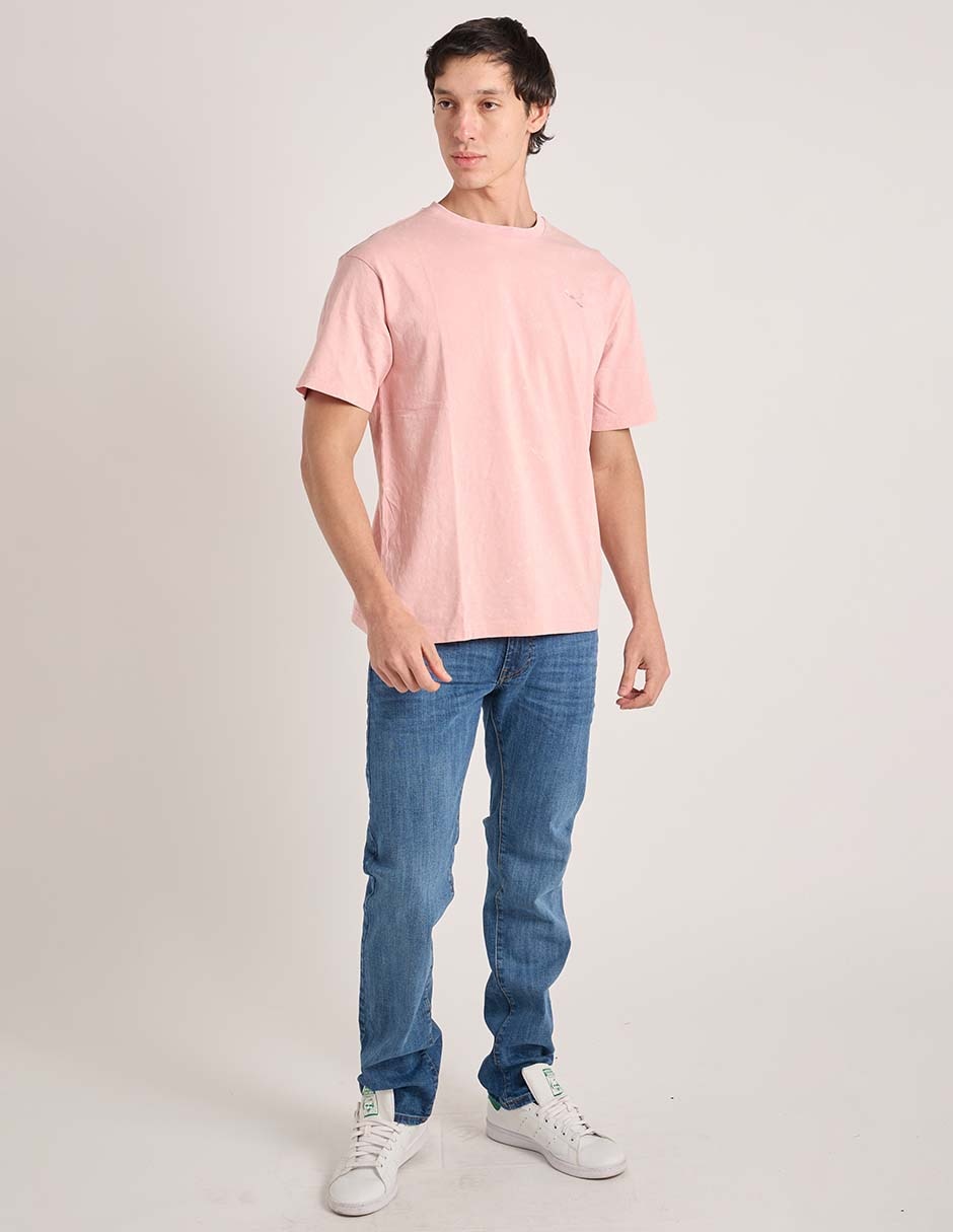 Jeans straight That's It deslavado para hombre