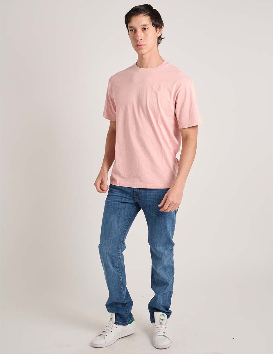 Jeans straight That's It deslavado para hombre