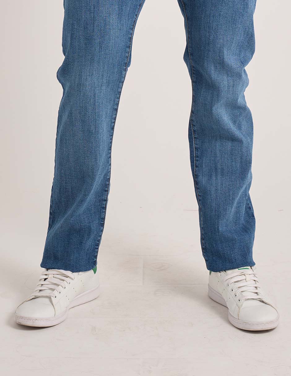 Jeans straight That's It deslavado para hombre