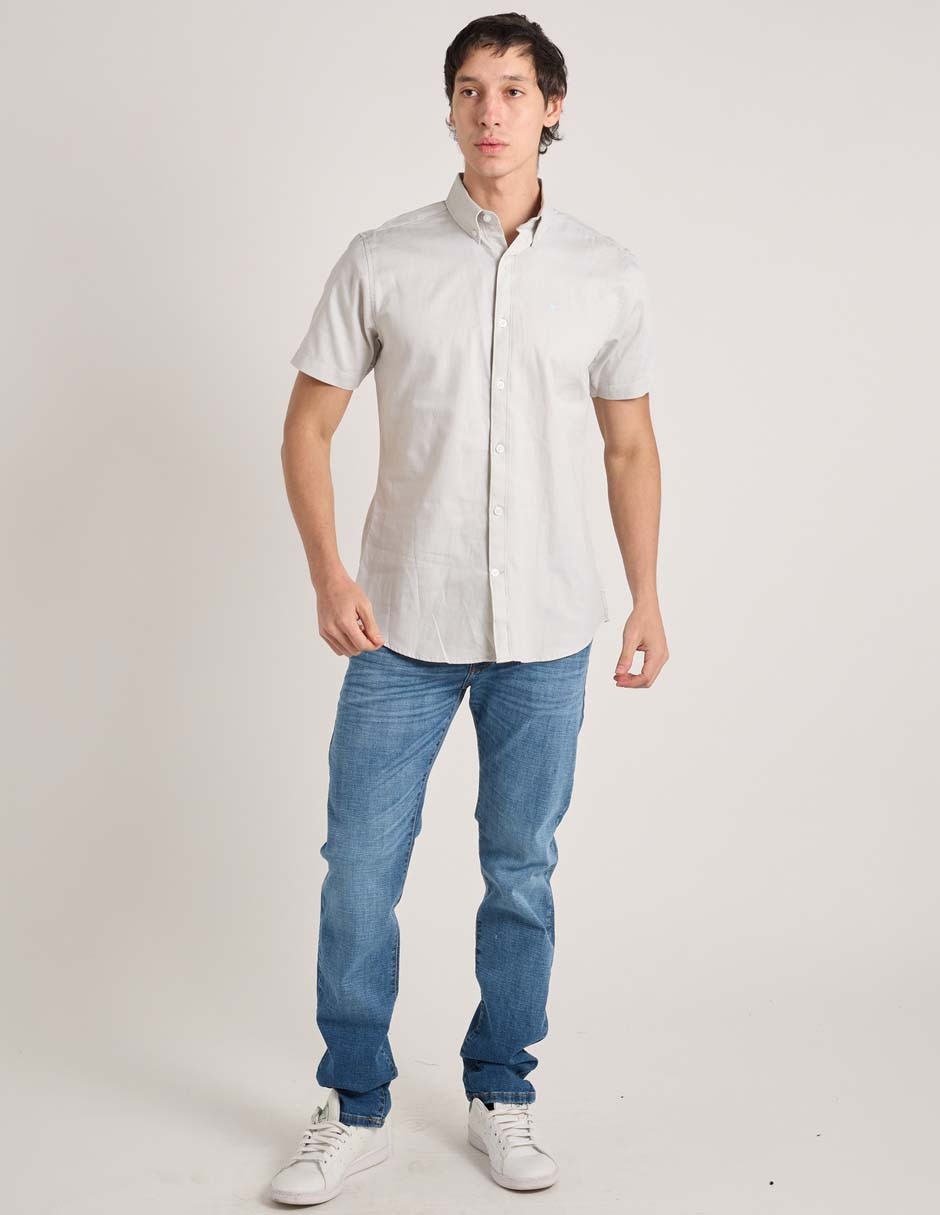 Jeans slim That's It deslavado para hombre