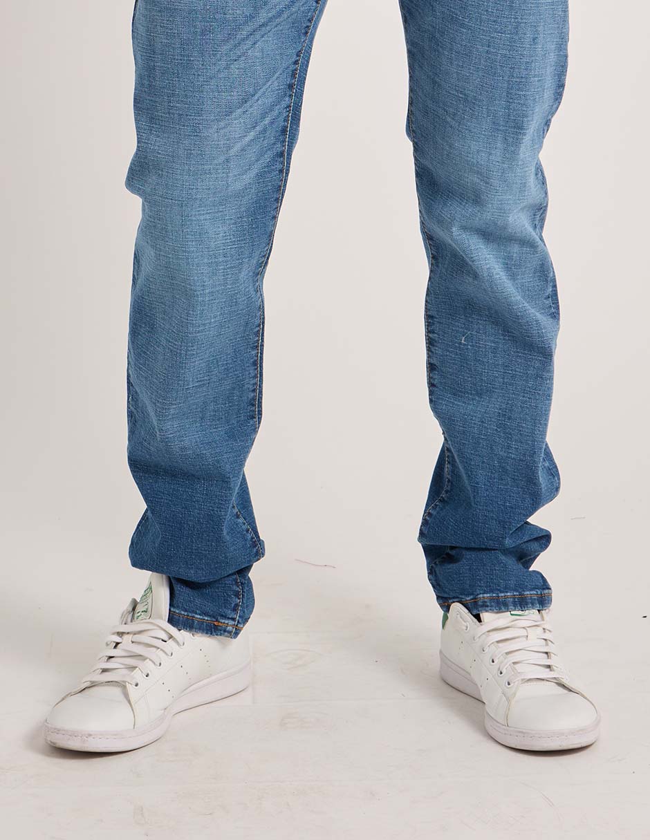 Jeans slim That's It deslavado para hombre