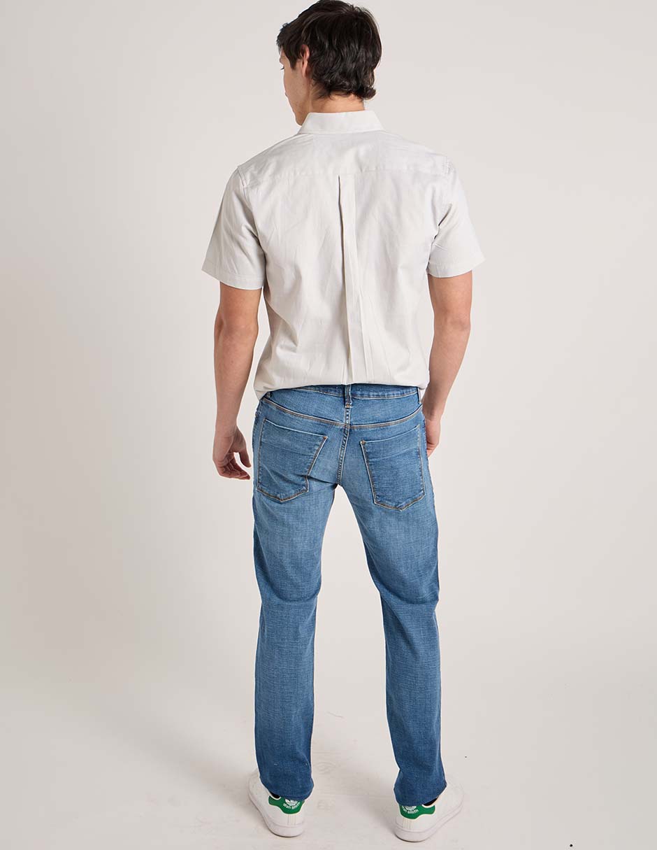 Jeans slim That's It deslavado para hombre