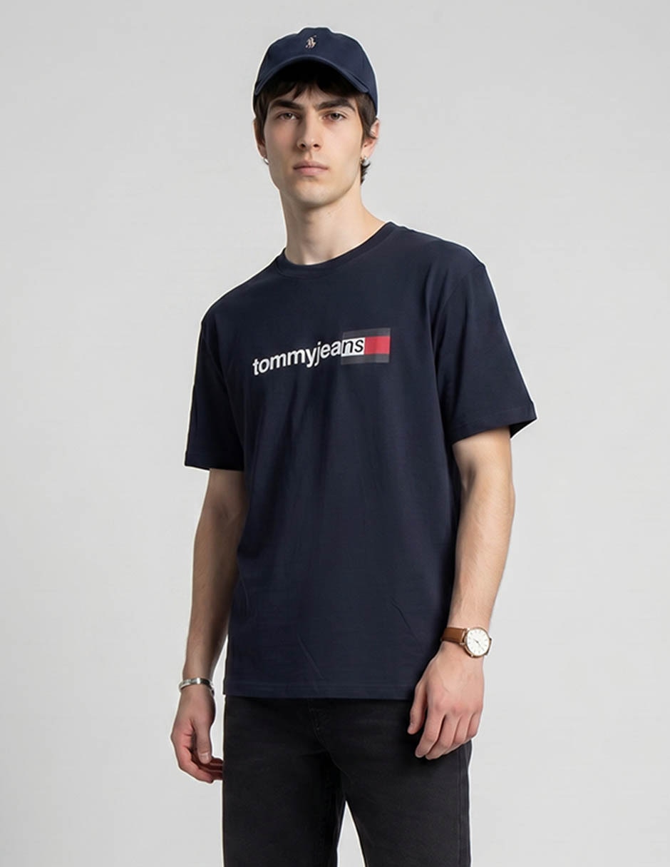 Playera cuello redondo para hombre
