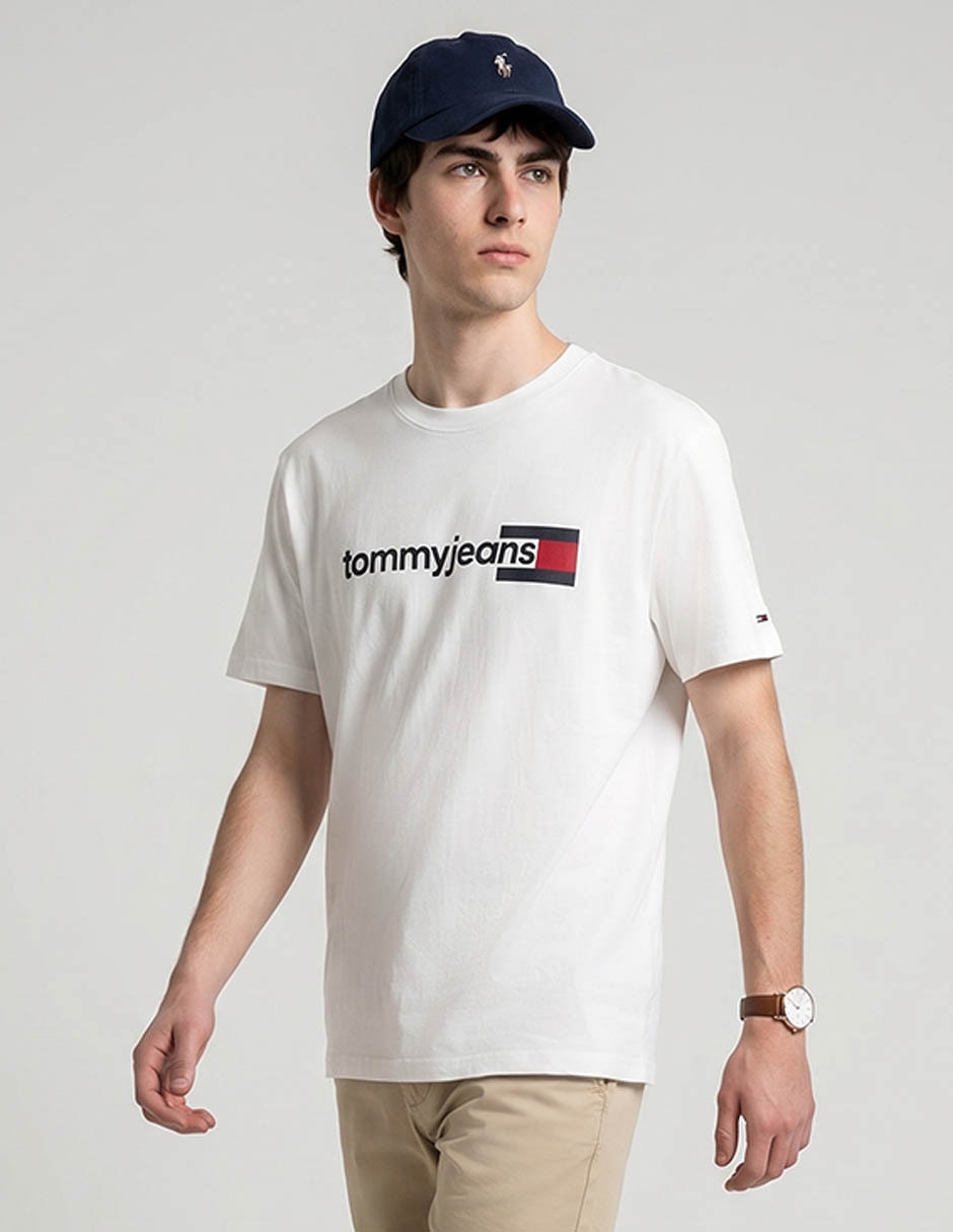 Playera cuello redondo para hombre