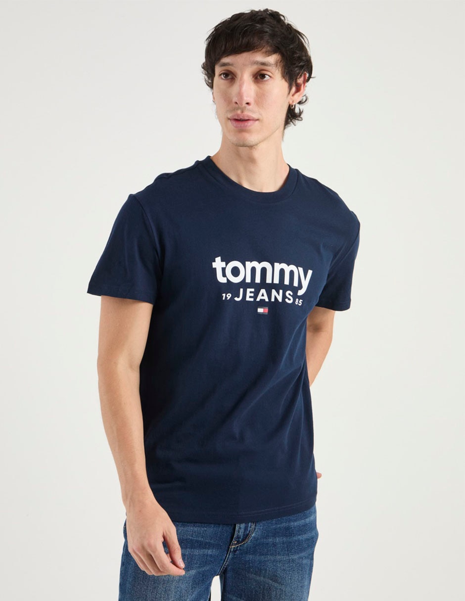 Playera Tommy Jeans Graphic cuello redondo para hombre
