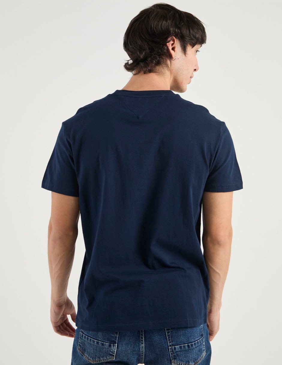 Playera Tommy Jeans Graphic cuello redondo para hombre