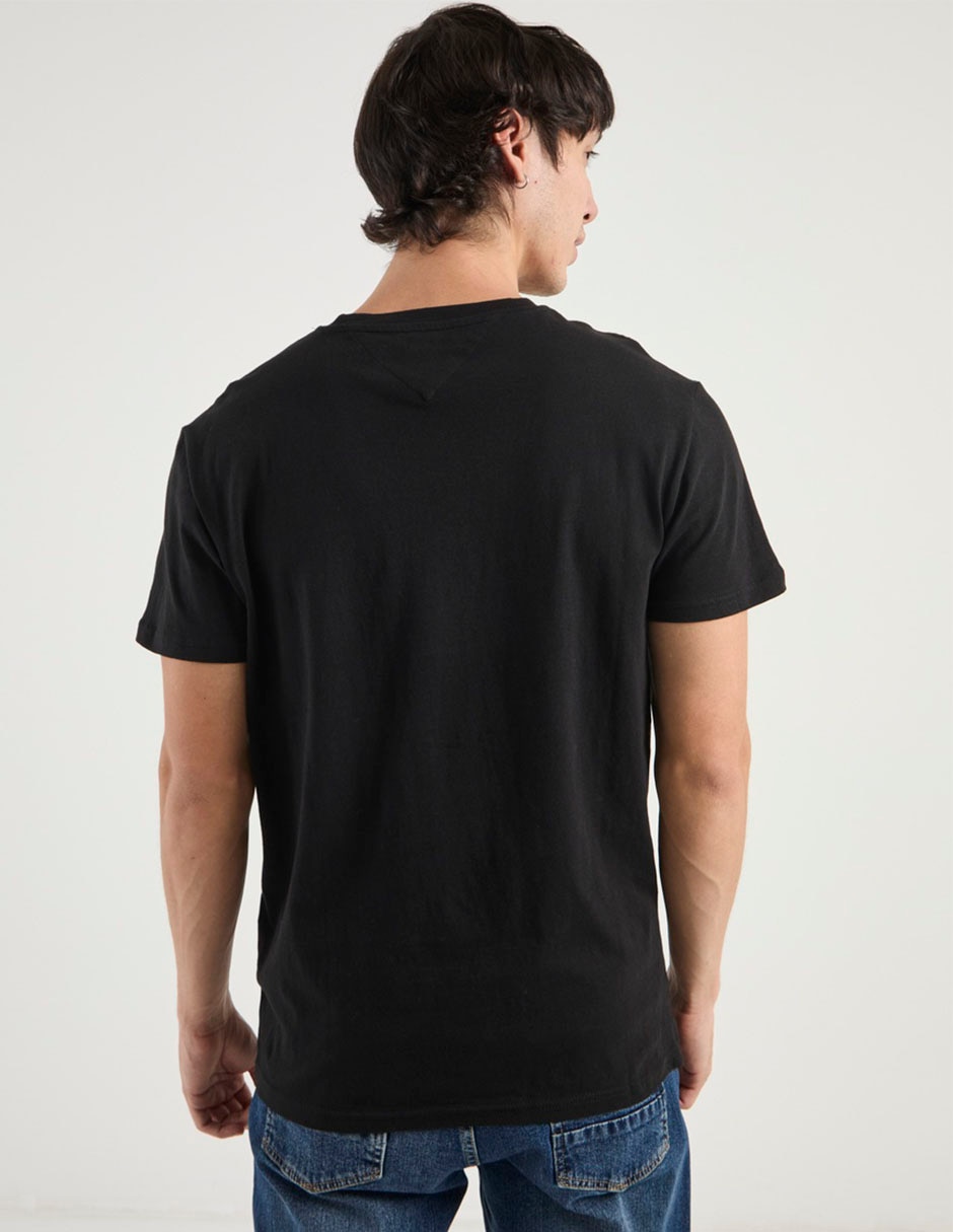 Playera Tommy Jeans Graphic cuello redondo para hombre