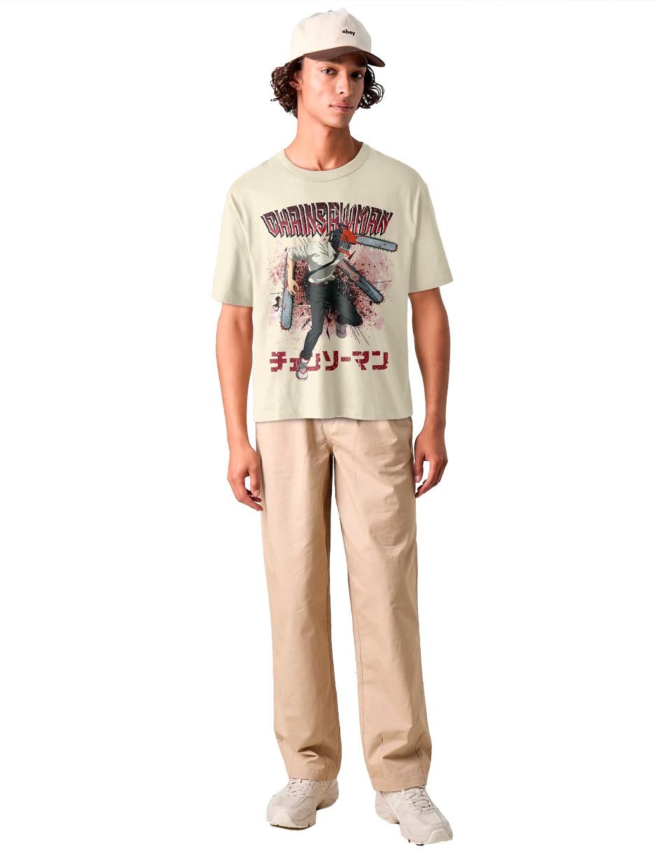 Playera tee bar 77388 algodón