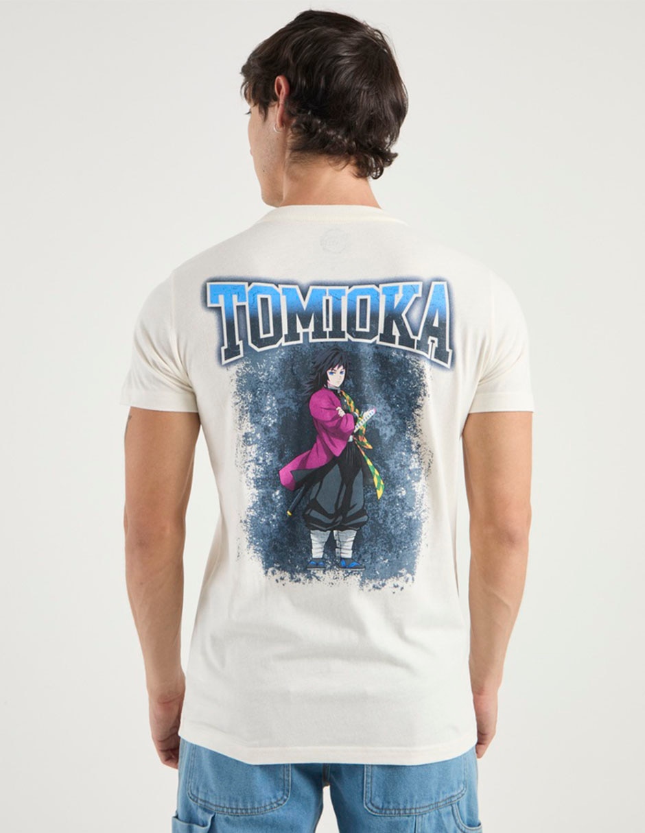 Playera cuello redondo para hombre