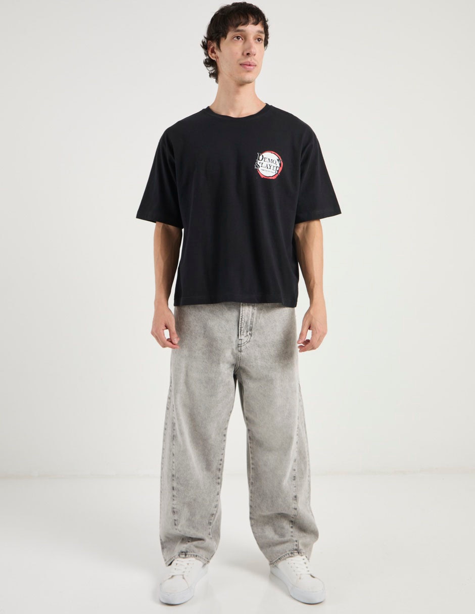 Playera cuello redondo para hombre