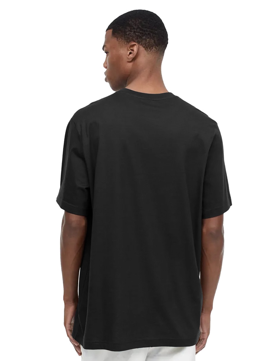 Playera tee bar cuello redondo para hombre