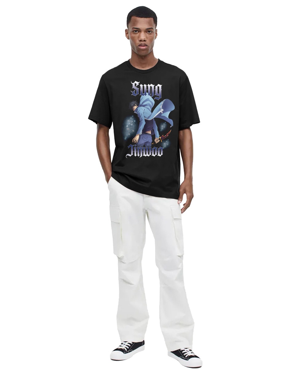 Playera tee bar cuello redondo para hombre Playera tee bar cuello redondo para hombre