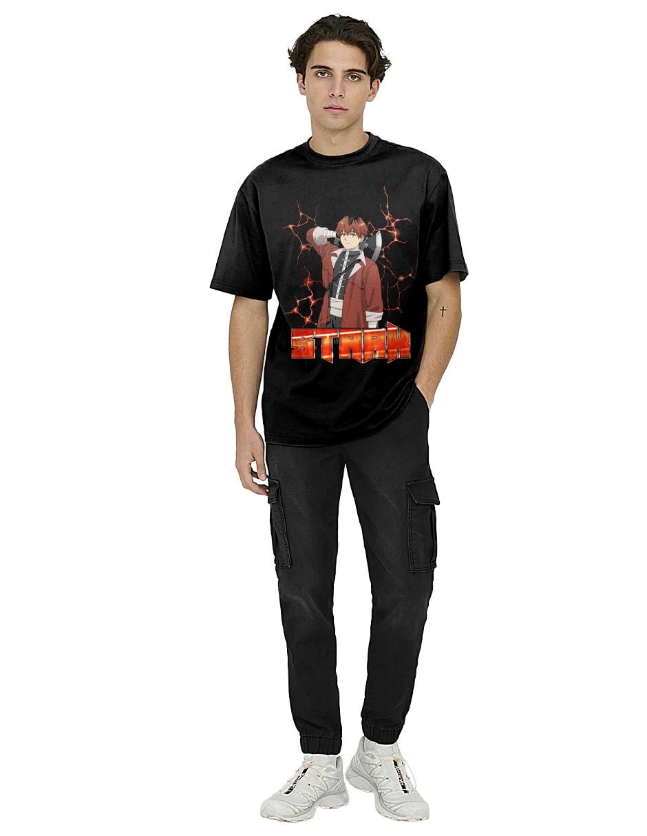 Playera cuello redondo para hombre