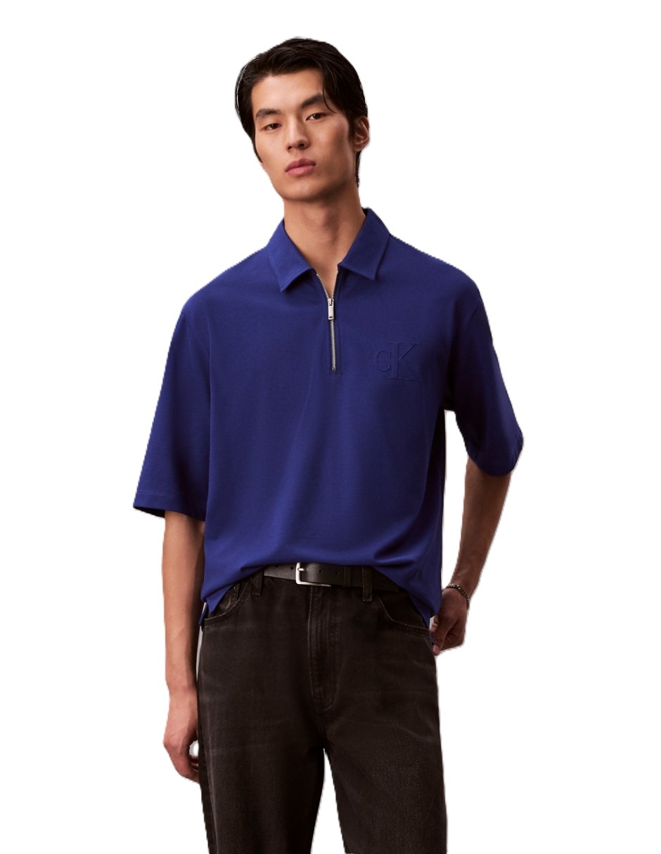 Playera tipo polo Ck para hombre