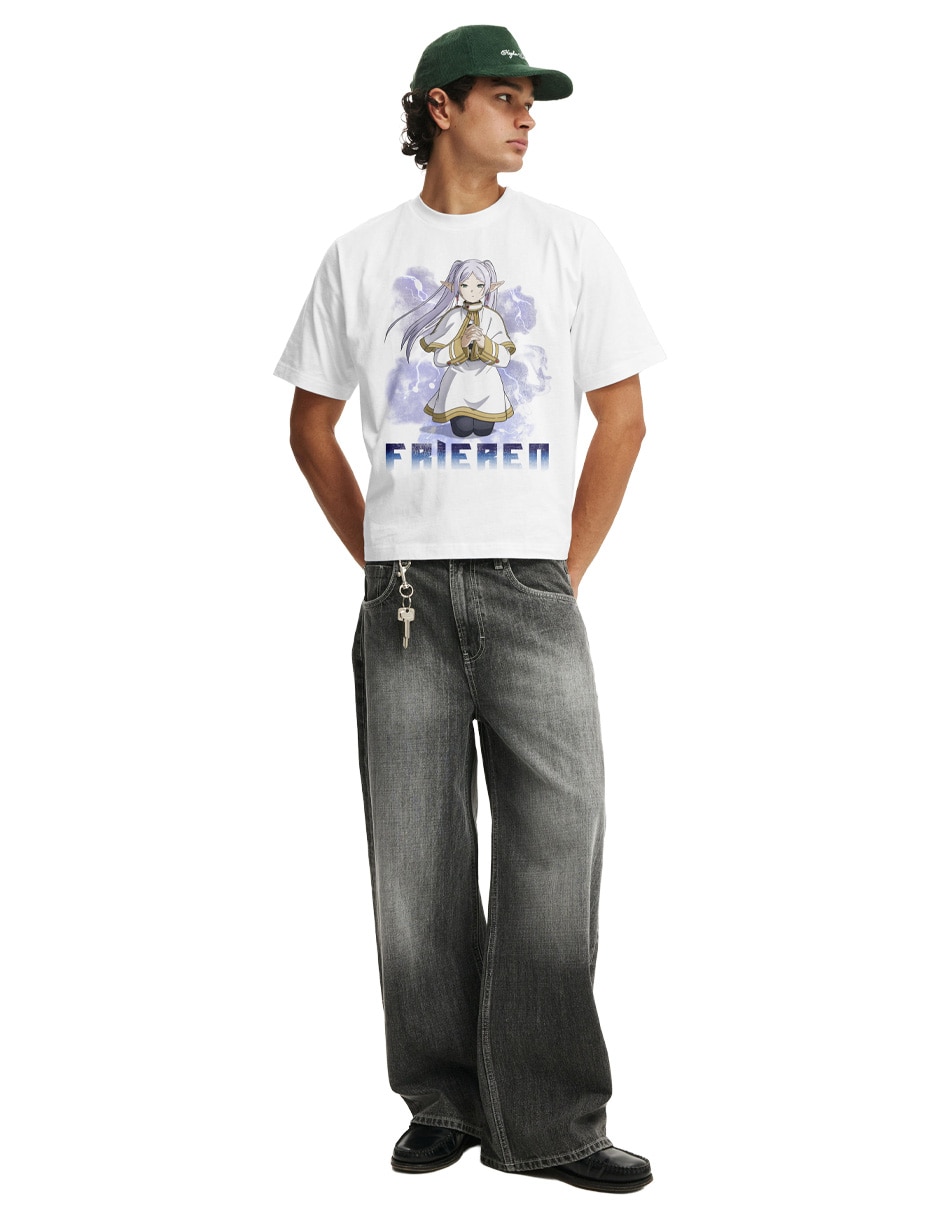 Playera frieren cuello redondo para hombre