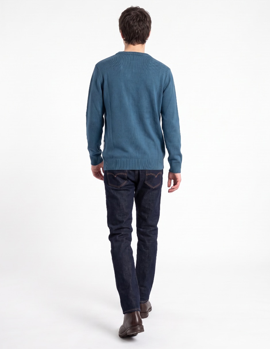 Suéter cuello redondo para hombre 2
