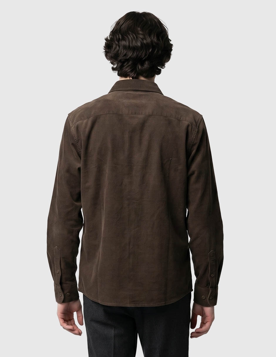 Camisa casual de algodón manga larga para hombre 2