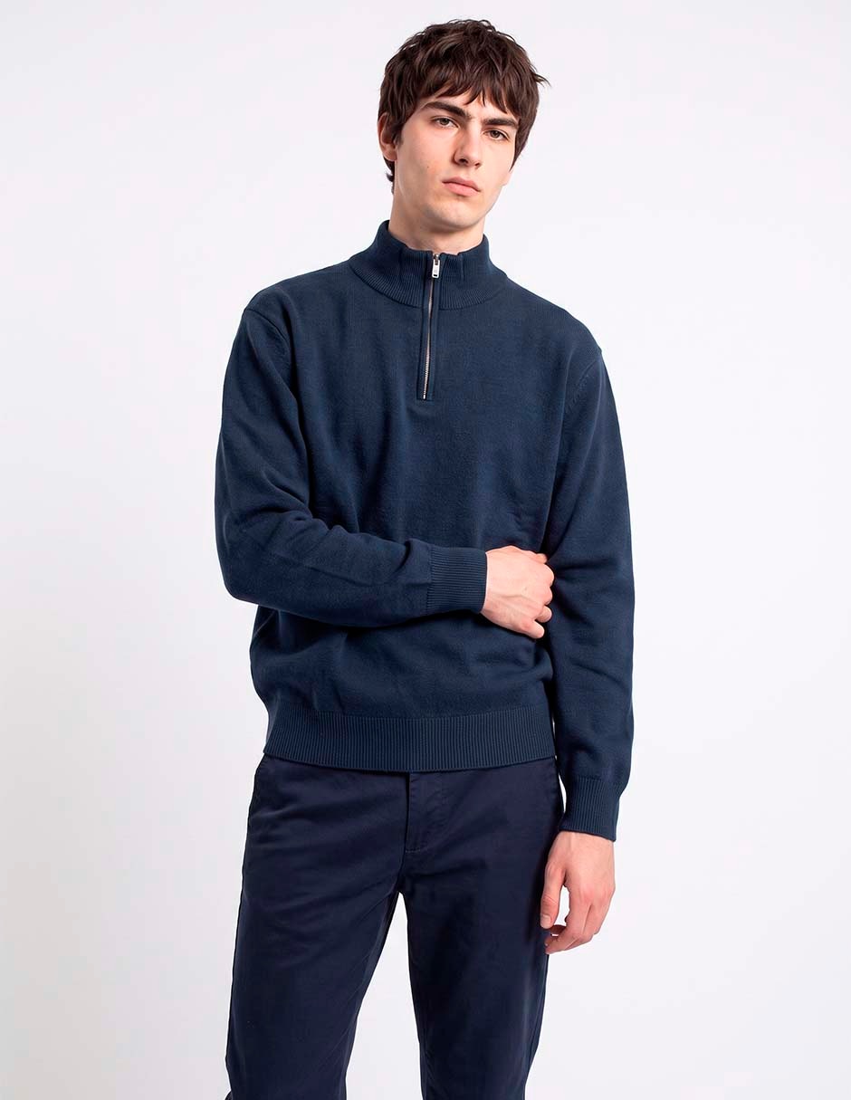 Suéter cuello alto para hombre Suéter cuello alto para hombre