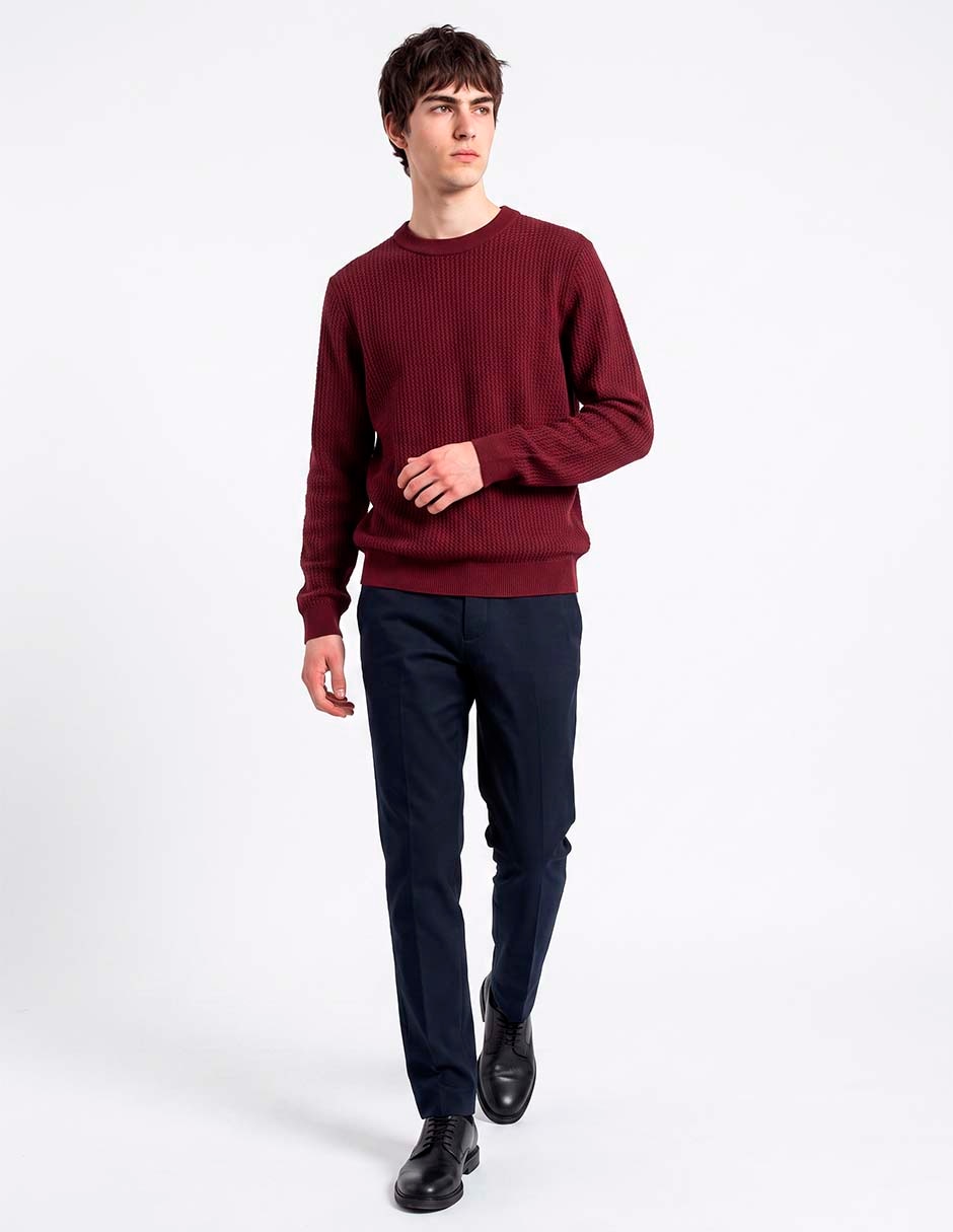 Suéter cuello redondo para hombre 3