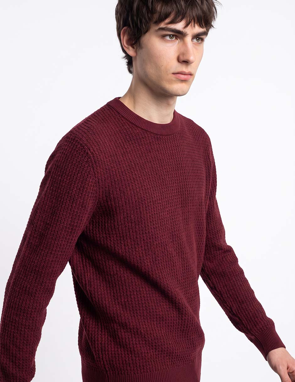 Suéter cuello redondo para hombre 4