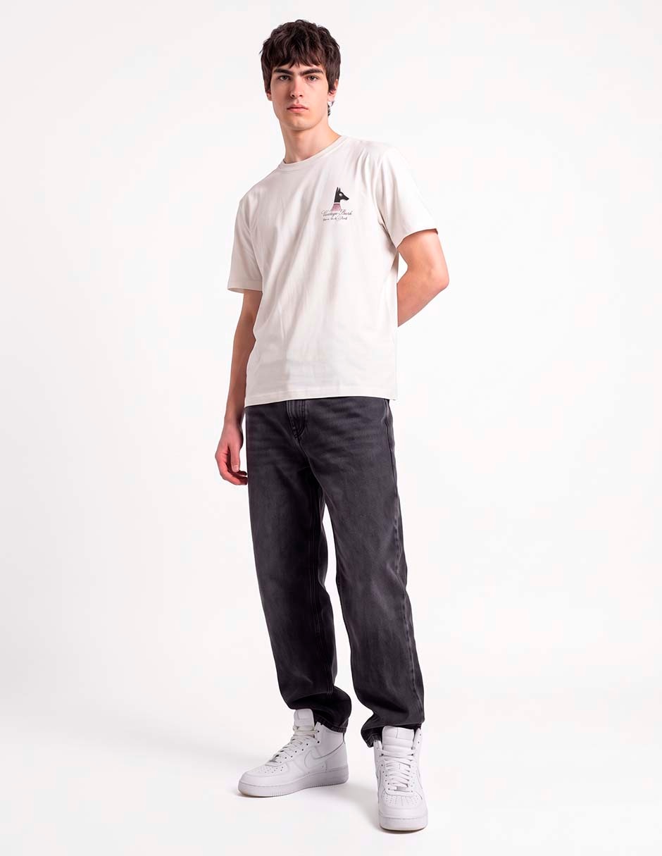 Playera cuello redondo para hombre