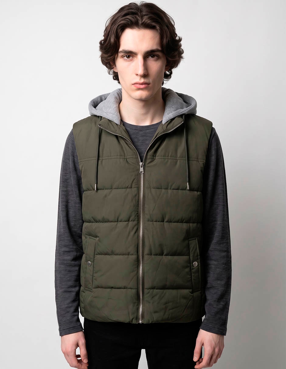 Chaleco con capucha para hombre Chaleco con capucha para hombre