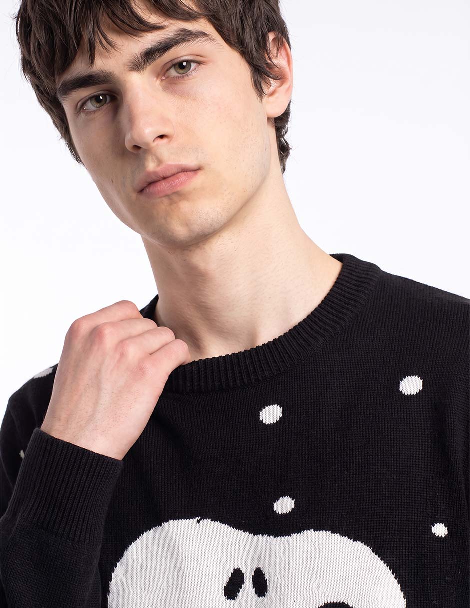 Suéter cuello redondo para hombre 4