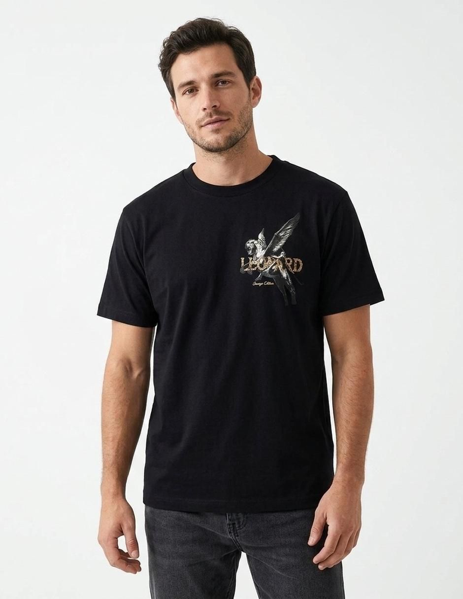 Playera cuello redondo para hombre 1