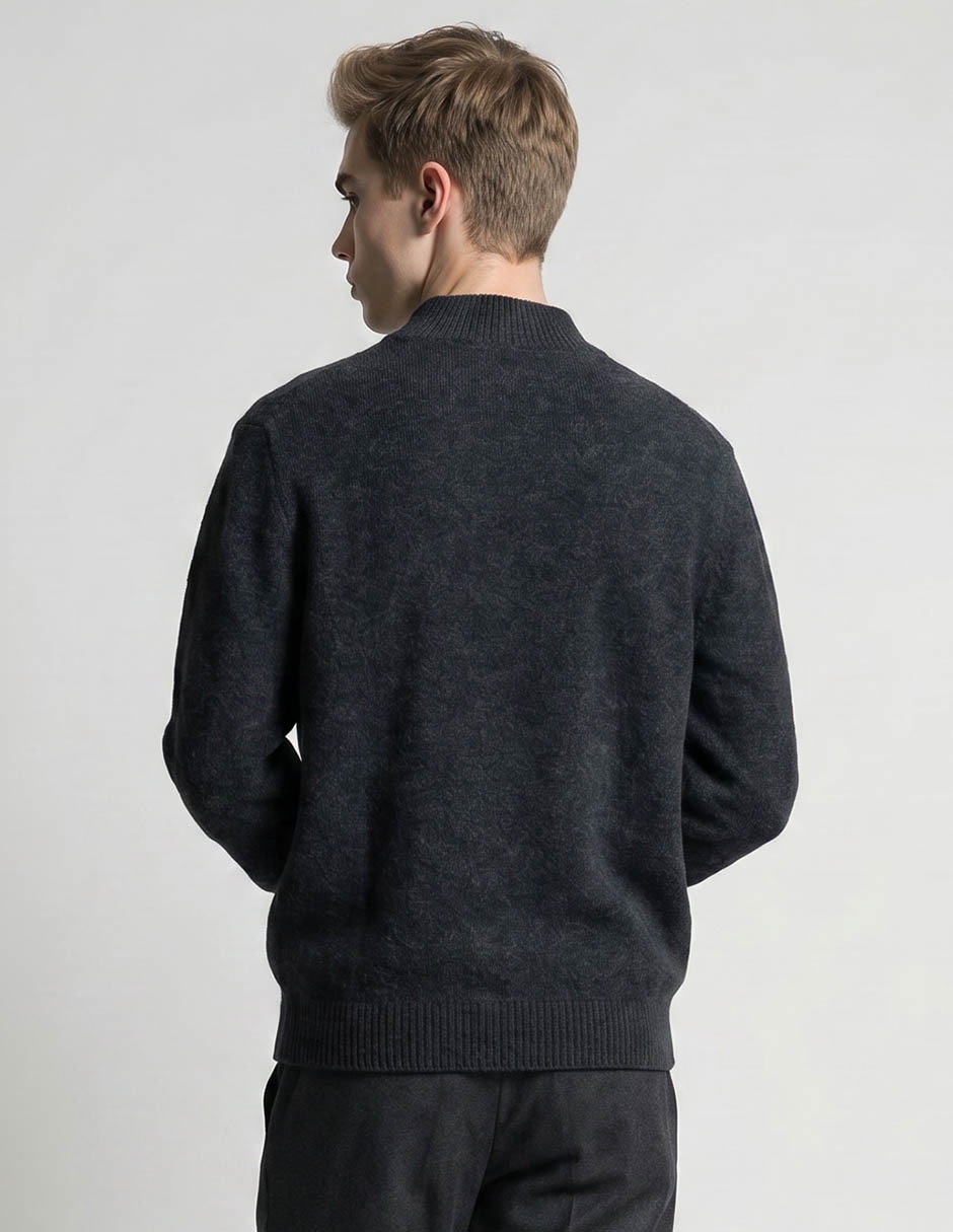 Suéter cuello tortuga para hombre 2