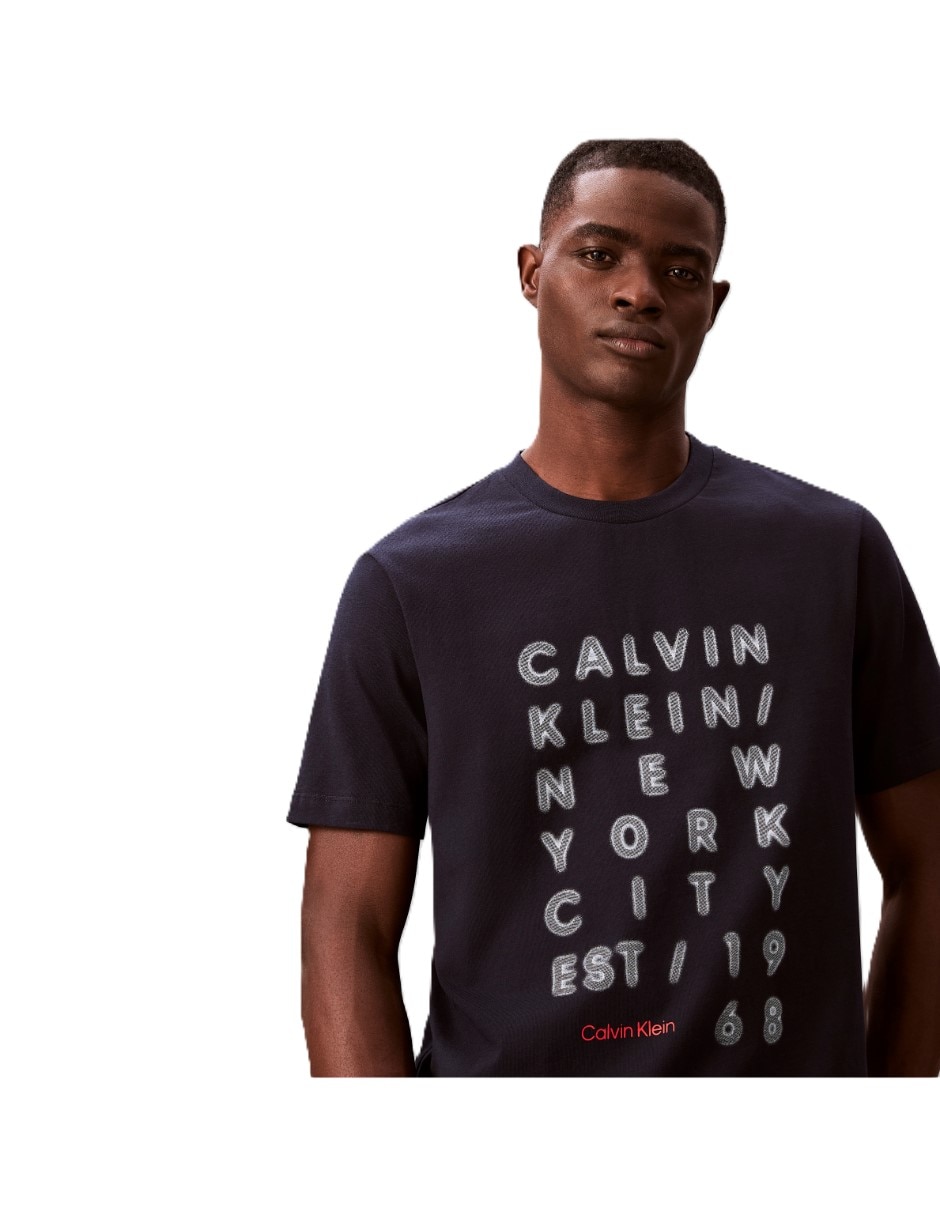 Playera cuello redondo para hombre 4