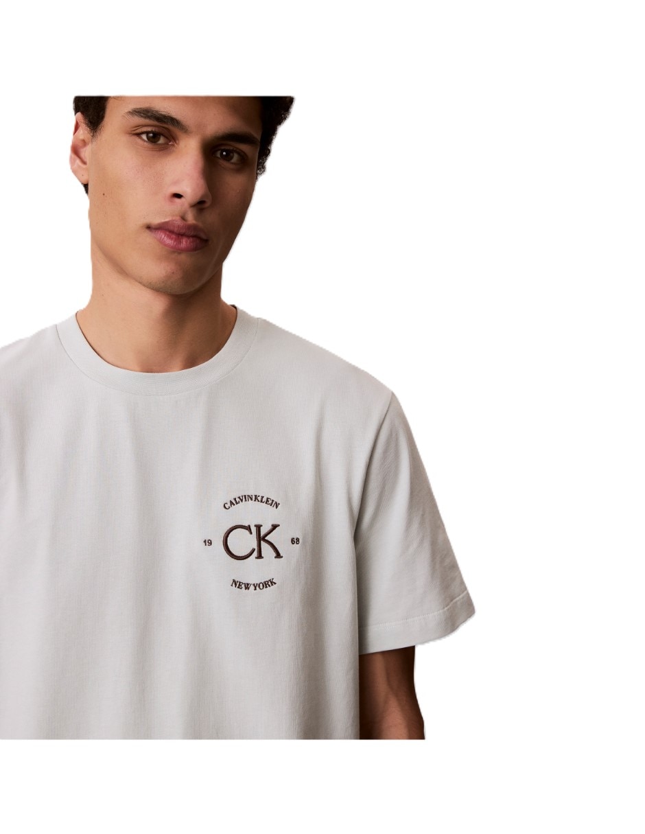 Playera calvin klein playera ck para hombre cuello redondo para hombre