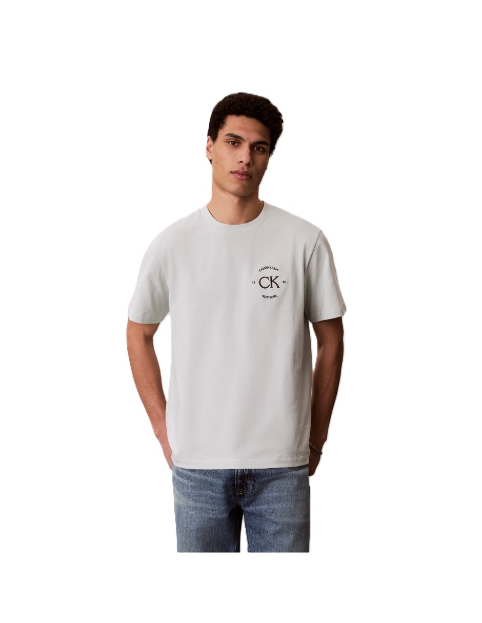 Playera calvin klein playera ck para hombre cuello redondo para hombre